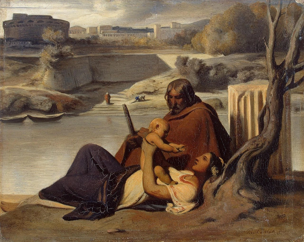 Riposo sulle sponde del Tevere - Hermitage, San Pietroburgo
